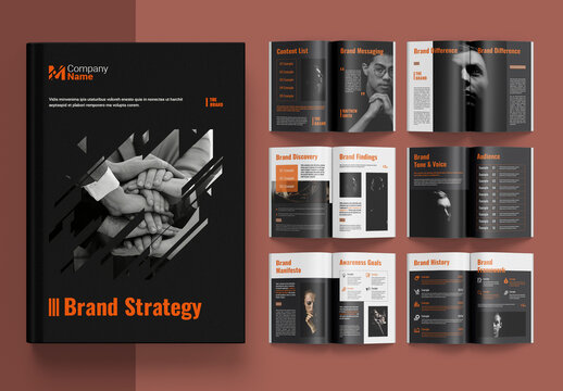 Brand Strategy Brochure Layout