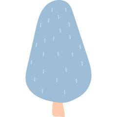 Hand Drawn Winter Tree
