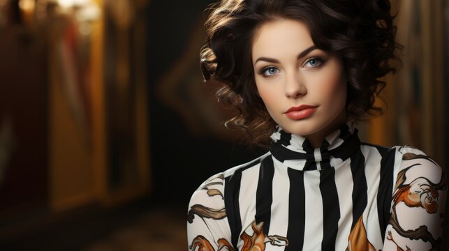 Brunette Woman With Vitiligo Posing , Background Images , Hd Wallpapers, Background Image