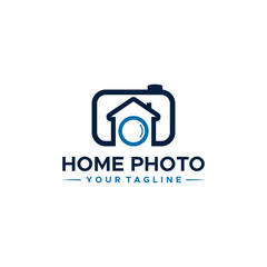 Home Camera and Photography Logo Sign Design