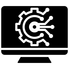 Digital Transformation Icon