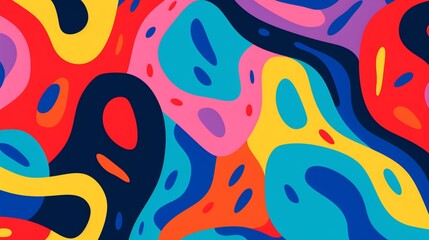 Naklejka premium abstract colorful background generated by AI
