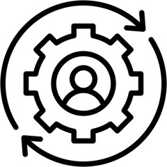 Work Cycle Icon