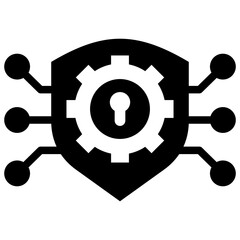 Cyber Security Icon