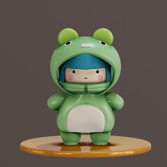 Toy frog