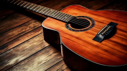 acoustic guitar, musical instrument 