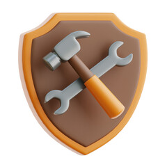 Shield 3D Icon Illustrations