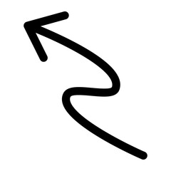 Hand drawn arrow icon