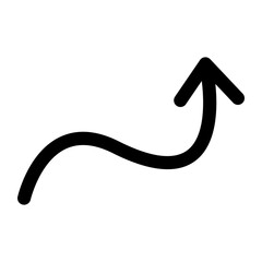 Hand drawn arrow icon
