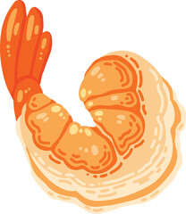 Shrimp illustration
