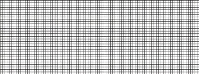 Seamless windowpane grid squares pattern made of wonky hand drawn black ink lines on background. Simple abstract blender motif texture in a trendy bold whimsical doodle line art style