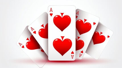 ace of hearts generated by AI