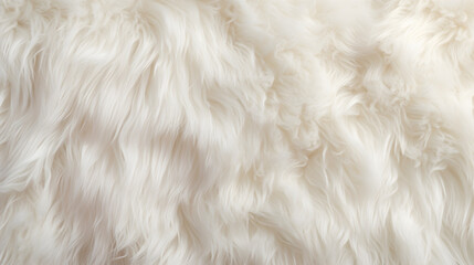 Fluffy white wool texture background with seamless cotton, aesthetic natural sheep wool for designers