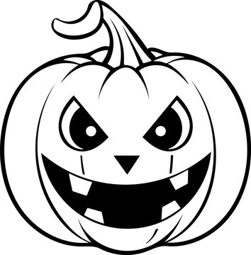 
Halloween Pumpkin vector design, Jack-o-lantern autumn pumpkins silhouette, Jack Pumpkin SVG, Spooky printable fall PNG images, Halloween face sublimation designs