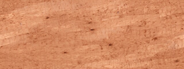 Seamless compressed wood particle board background texture. Tileable light brown pressed redwood, pine or oak fiberboard, plywood or OSB Oriented strand board backdrop pattern