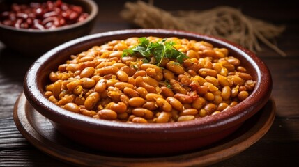 beans and lentils with herbs