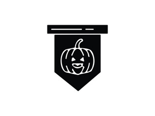halloween icon on white background