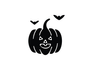 halloween icon on white background