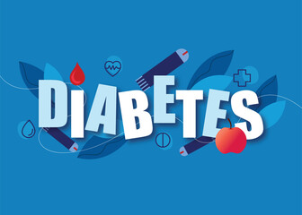 A Graphic Artwork For World Diabetes Day