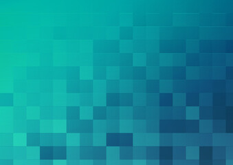 ポリゴン　モザイク　グリーン