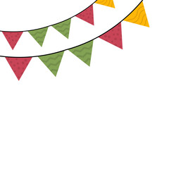 New Year Bunting Flag