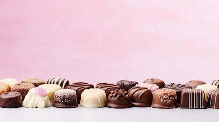 generative ai, chocolate, food, sweet, coffee, candy, dessert, brown, isolated, dark, white, heart, cocoa, gourmet, delicious, milk, black, sweets, chocolates, box, bean, closeup, bar, cake, confectio