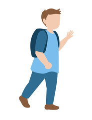 Muslim Junior High School Male student