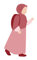 Muslim Junior High School Female student