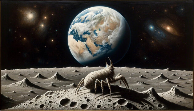 Moon's Odd Inhabitants: Creepy Lunar Beetles