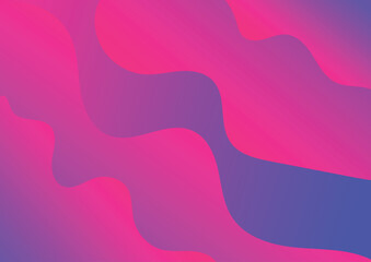 Abstract gradient colorful shapes background