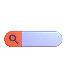Interactive 3D Search Bar