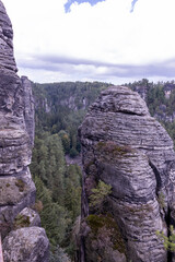 Bastei (czyli "baszta") – formacja skalna stanowiąca jedną z największych atrakcji turystycznych Parku Narodowego Saskiej Szwajcarii