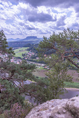 Bastei (czyli "baszta") – formacja skalna stanowiąca jedną z największych atrakcji turystycznych Parku Narodowego Saskiej Szwajcarii