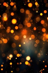 Abstract bokeh background. Festive lights defocused background.