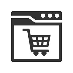 E commerce site interface icon