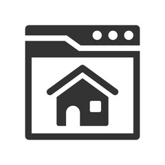 Home page interface icon
