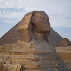 Fototapeta na wymiar Great Sphinx of Giza in Egypt
