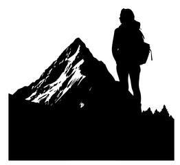 silhouette of a person