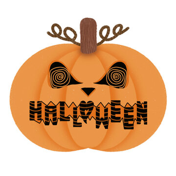 happy halloween pumpkin