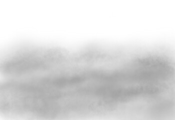 Realistic white cloud or smoke. White fog or smoke on transparent background. PNG image	