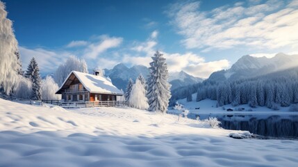 Stunning winter landscape.