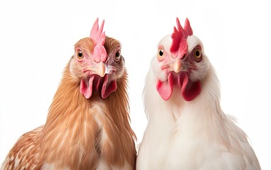 Brown hens. Great for stories about chickens, organic farming, poultry farming, homesteading, food supply, livestock and more. 