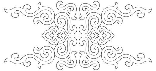 Luxury festive Chinese oriental traditional culture premium classical decoration red gold line art design vector illustration. Covers, greeting cards, logos, packaging, posters, backgrounds -Greeting 