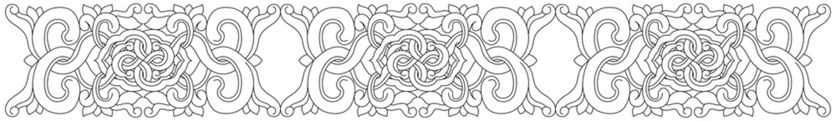 Luxury festive Chinese oriental traditional culture premium classical decoration red gold line art design vector illustration. Covers, greeting cards, logos, packaging, posters, backgrounds -Greeting 