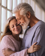 Morning Light  Look Image of Older Couple