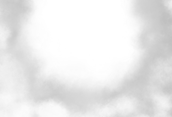 Realistic white cloud or smoke. White fog or smoke on transparent background. PNG image	
