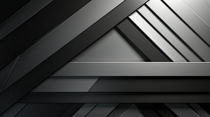Fototapeta premium Black white silver gray abstract background for design