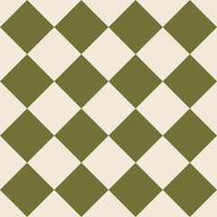 1960s, 1970s retro groovy checkered seamless pattern, 60s, 70s geometric vector illustration