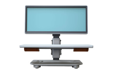 3D Adjustable Monitor Stand Cartoon transparent background