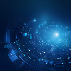 abstract blue dimmed light background, 